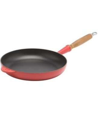 Le Creuset Le Creuset koekenpan 28 cm gietijzer kersenrood