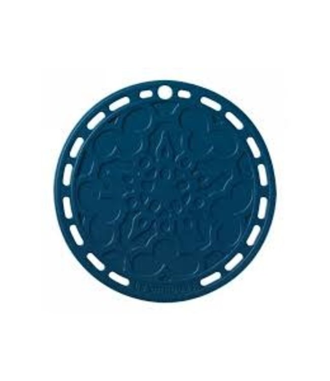 Le Creuset Le Creuset siliconen onderzetter deep teal 20 cm