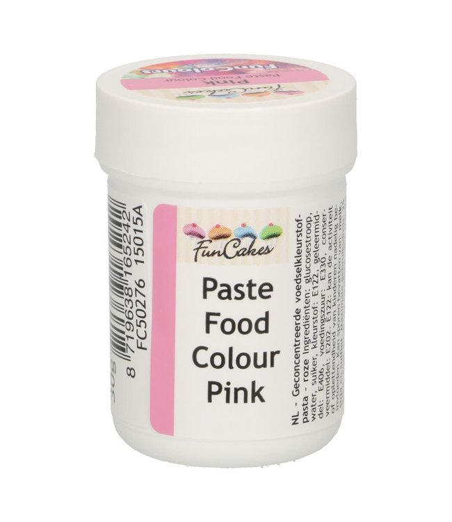 Funcakes Funcakes funcolours paste -pink 30 gram