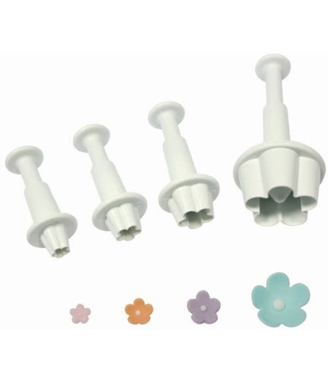 PME PME flower blossom plungercutter set/4