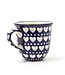 Bunzlau Castle Bunzlau mug tulip Blue Valentine 8 cm 200 ml