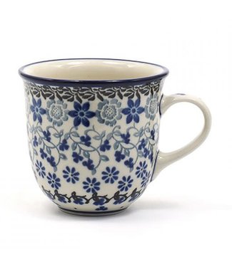 Bunzlau Castle Bunzlau mug tulip groot Belle Fleur h 9 cm 330 ml