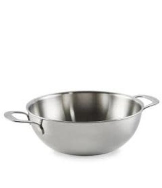 Habonne Habonne wok triply 2 grepen 24 cm rvs