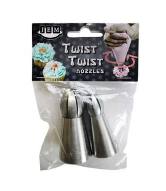 Jem JEM Twist Twist spuitmondjes set 2 st. NZ904