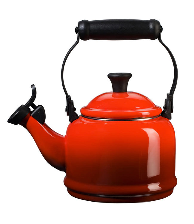 Le Creuset fluitketel Demi kersenrood 1 liter