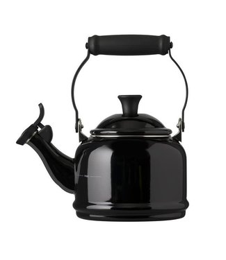 Le Creuset Le Creuset fluitketel Demi zwart glans 1,1L