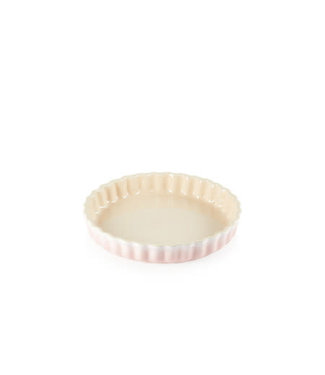 Le Creuset Le Creuset taartvorm/ quiche aardewerk 28 cm Shell Pink