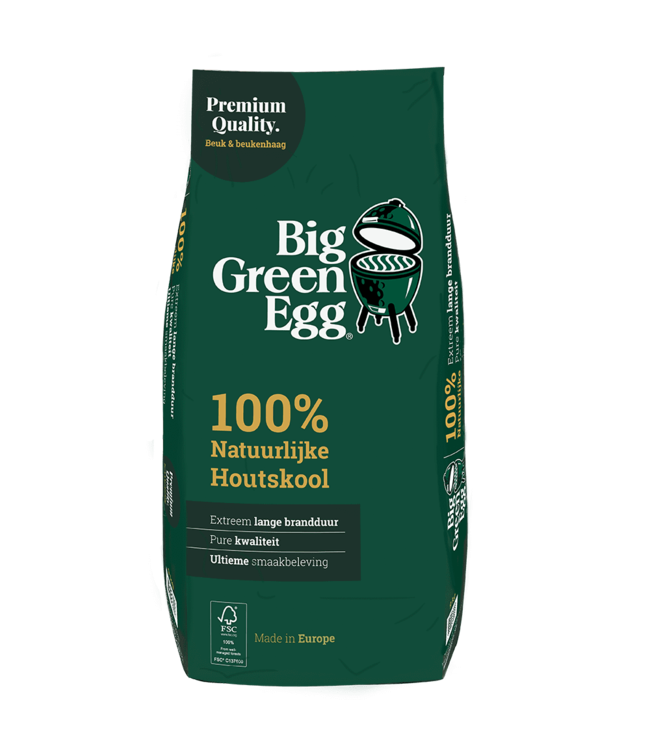 Big Green Egg Oak & Hickory Charcoal/ houtskool  4.5 kilo