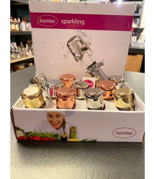 champagnestop/ champagnefles afsluiter metaal