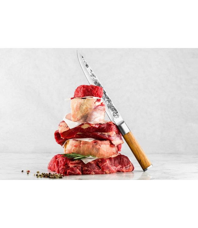 Laguiole Forged Olive vleesmes