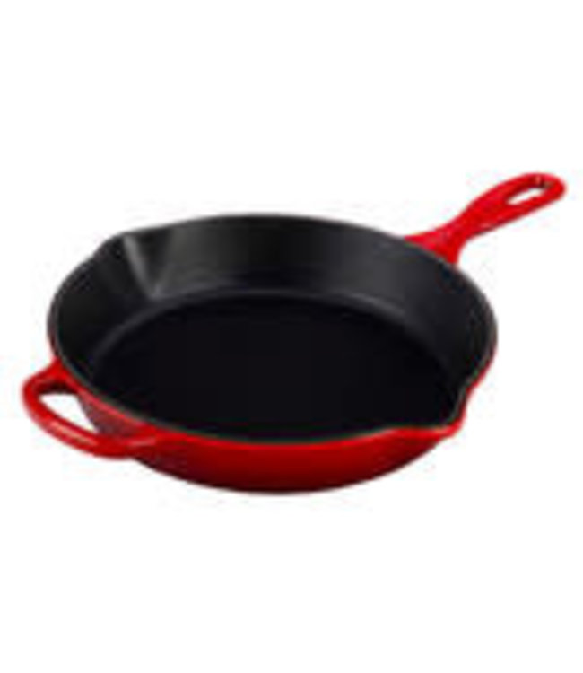 Le Creuset skillet 26 cm gietijzer cerise/kersenrood