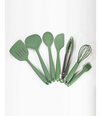 Tools2cook Tools2Cook lepel siliconen Sage Green 29 cm