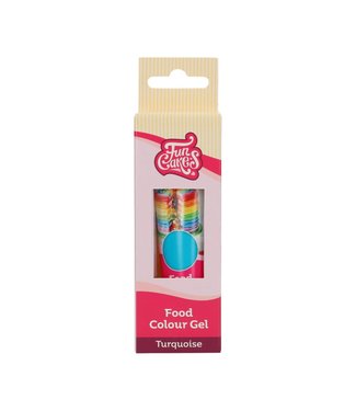 Funcakes Funcakes kleurstof gel Turquoise 30 gr.