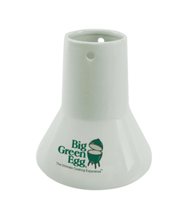 Big Green Egg Sittin' Chicken ceramic roaster