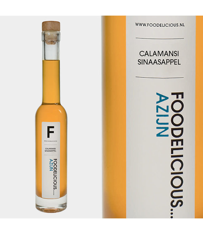 Foodelicious Foodelicious Calamansi sinaasappelazijn 225ml