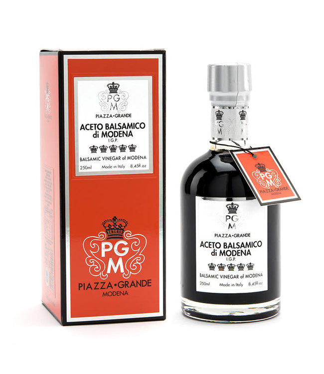 Piazza Grande balsamicoazijn 5 crowns 9 jaar 250 ml