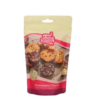 Funcakes Funcakes chocolade chunks wit 350 gr.