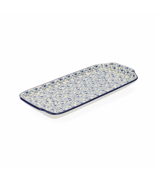 Bunzlau Castle Bunzlau Cake Dish Oblong/cakeschaal - Blue Olive