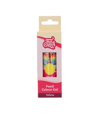 Funcakes Funcakes kleurstof gel geel 30 gr.