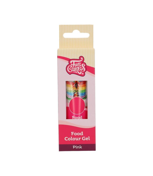 Funcakes Funcakes kleurstof gel roze/pink 30 gr.