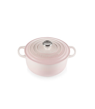 Le Creuset Le Creuset ronde braadpan 24cm Shell Pink