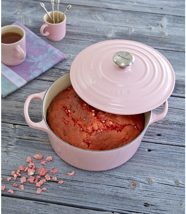 Le Creuset Le Creuset ronde braadpan 24cm Shell Pink