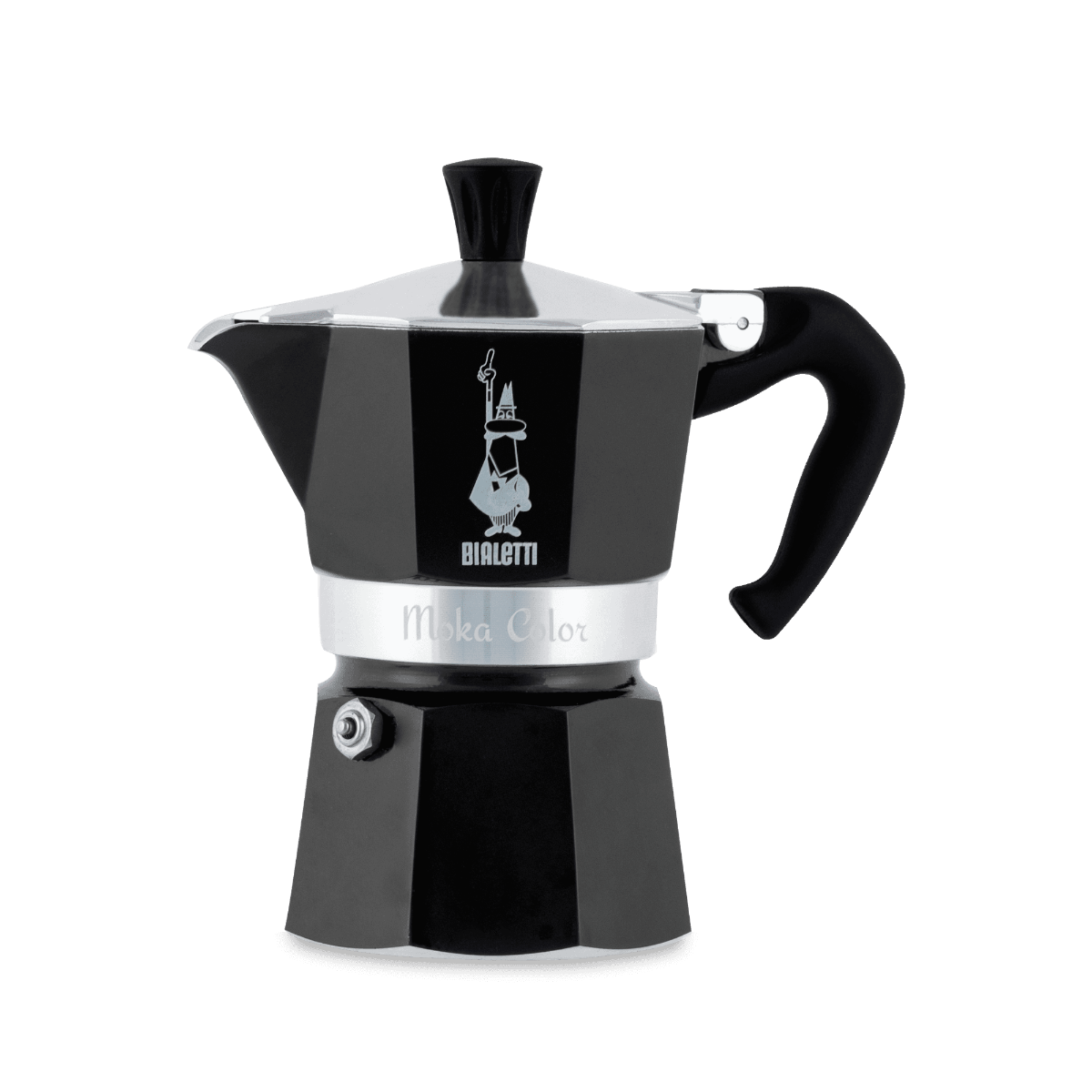 Bialetti Moka Black 6 kops aluminium 