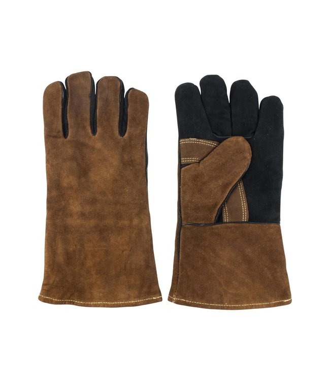BBQ handschoenen suède - set 2 stuks