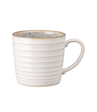 Denby Denby Studio Grey White Ridged Mug