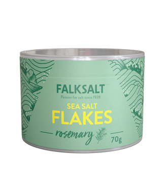 Falksalt Falksalt crystal flakes rozemarijn 70 gr.