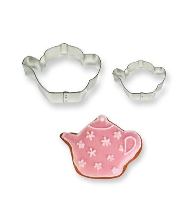 Cookie Cutters Cookie Cutters koekjes uitsteker theepot set 2 stuks