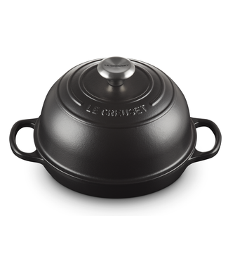 Le Creuset Le Creuset ronde braadpan/ broodpan brood Signature zwart