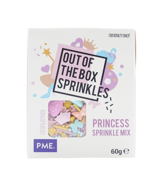 Funcakes PME Out of the Box sprinkles Princess 60 gram
