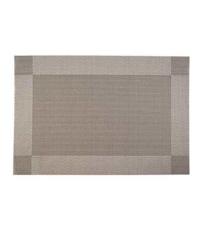 cosy & trendy Cosy&Trendy placemat pvc grijs 45x30 cm