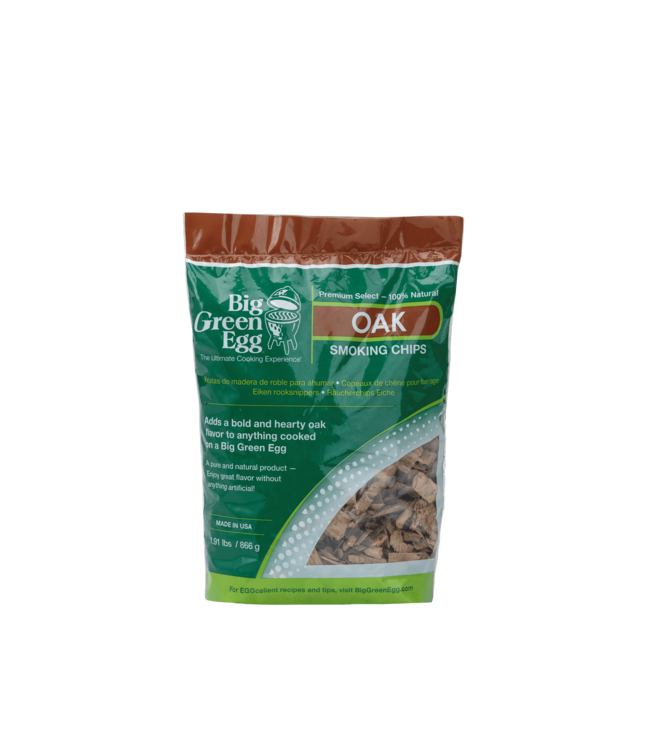 Big Green Egg Woodchips Oak