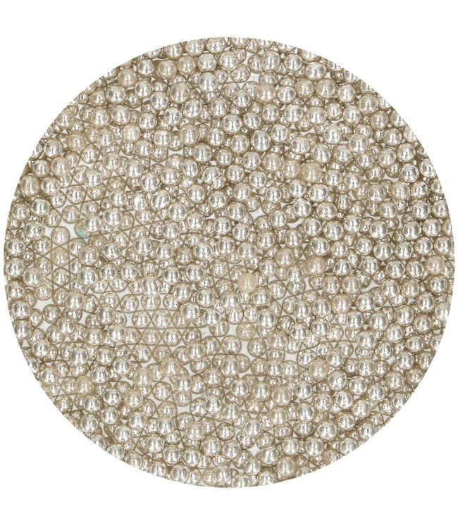 Funcakes Funcakes suiker parels medium metallic zilver 80 gr gr