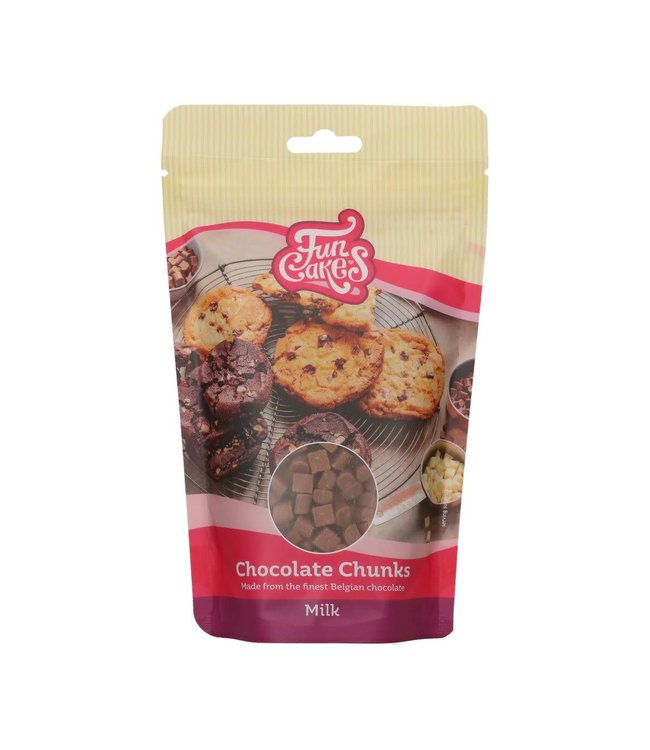 Funcakes Funcakes chocolade chunks melk  350 gr.