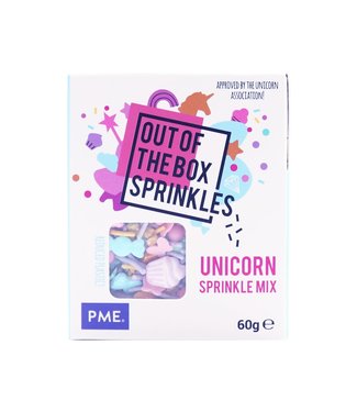 Funcakes PME Out of the Box sprinkles Unicorn 60 gram