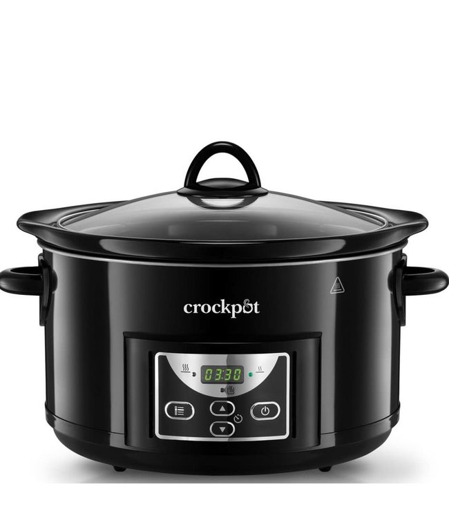 Crockpot slowcooker 4.7 ltr digitaal zwart