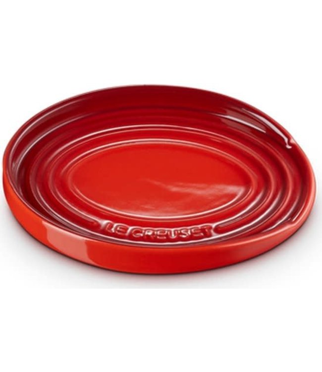 Le Creuset ovale lepellegger Cerise/ kersenrood