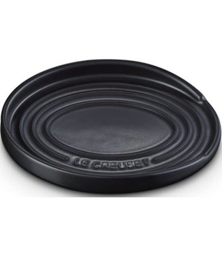 Le Creuset Le Creuset ovale lepellegger mat zwart