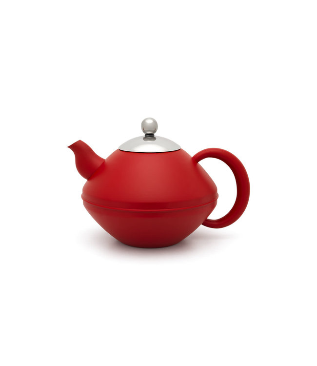 Verzadigen beschaving omhelzing Bredemeijer theepot Minuet Ceylon rood 1,4 liter - Kookstijl