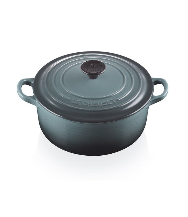 Le Creuset Le Creuset ronde braadpan 20 cm Ocean/ groengrijs *