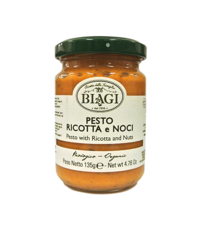 Foodelicious pesto ricotta e noci 130 gram  pesto met ricotta en walnoten  bio