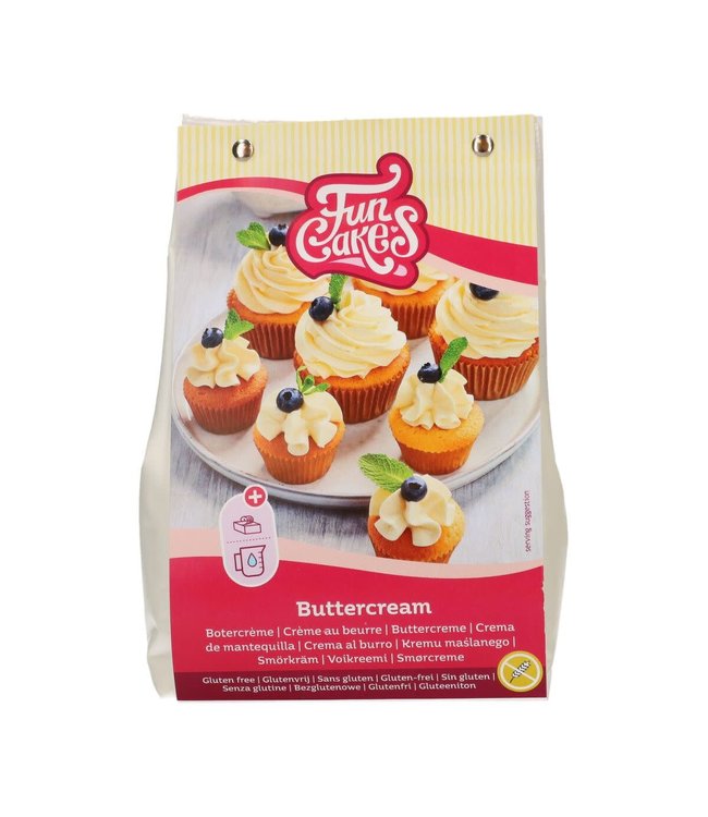 Funcakes mix voor botercrème glutenvrij 500 gr.