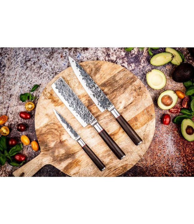 Forged Sebra Forged Sebra 3-delige messenset