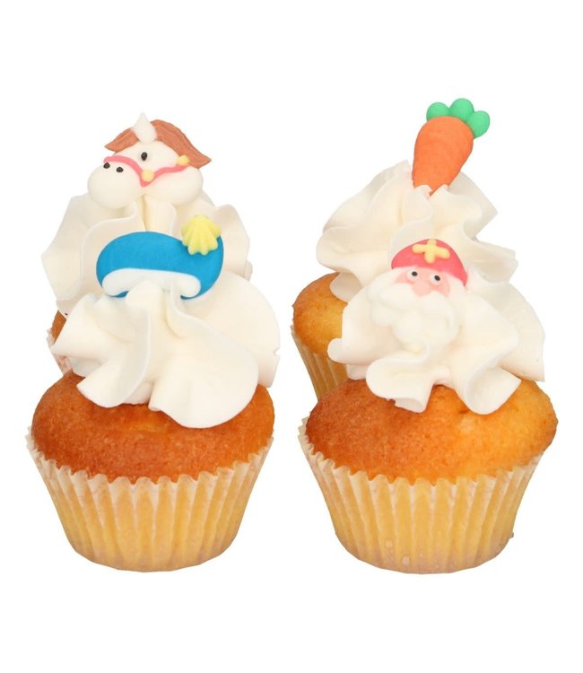 Funcakes FunCakes Suikerdecoratie Sinterklaas Set/12
