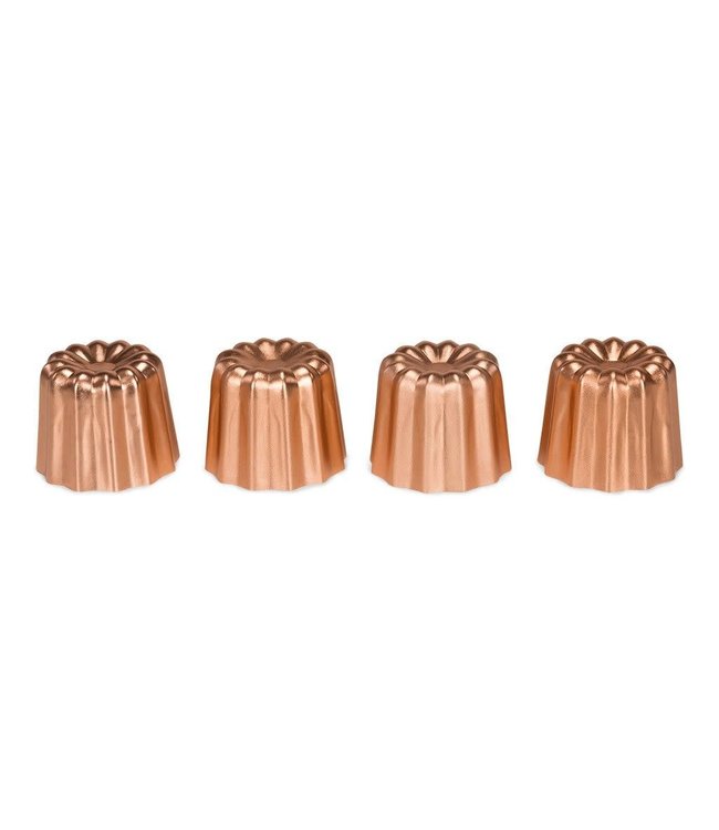 Patisse Patisse Canelé Vormen Set/4