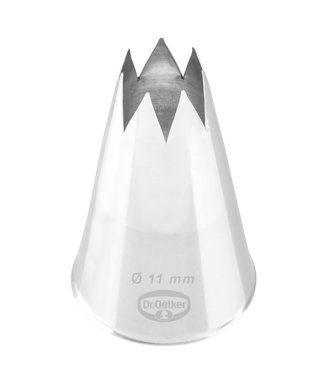 Dr. Oetker Dr. Oetker Nozzle Star  open 11 mm *
