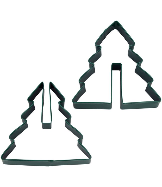 Wilton Wilton 3D Koekjes Uitsteker Kerstboom Set/2